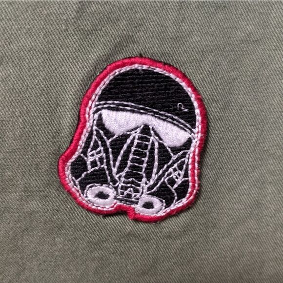 STAR WARS Stormtrooper Darth Vader Patches Military Shirt S - Picture 5 of 11